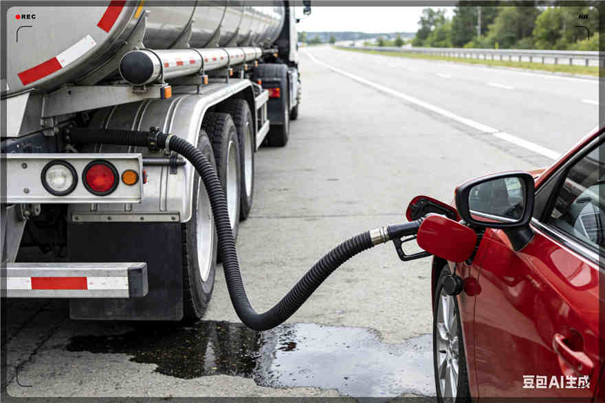 渭城区汽车救援送水案例